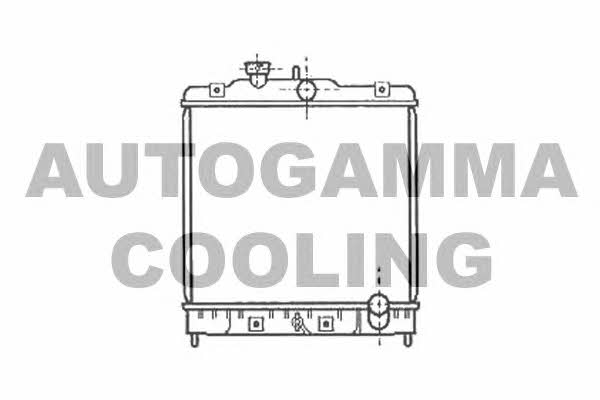 Autogamma 102111 Радиатор охлаждения двигателя 102111: Отличная цена - Купить в Польше на 2407.PL!