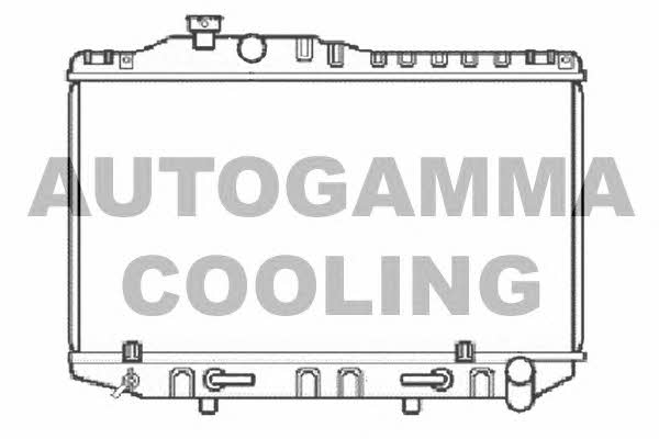 Autogamma 104725 Радіатор охолодження двигуна 104725: Приваблива ціна - Купити у Польщі на 2407.PL!