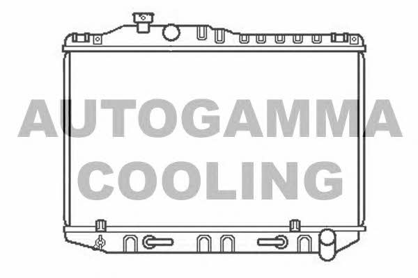 Autogamma 104727 Radiator, engine cooling 104727: Buy near me in Poland at 2407.PL - Good price!