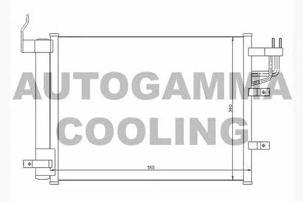 Autogamma 104759 Cooler Module 104759: Buy near me at 2407.PL in Poland at an Affordable price!