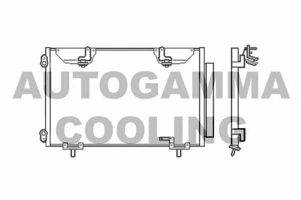 Autogamma 104766 Радиатор кондиционера (Конденсатор) 104766: Отличная цена - Купить в Польше на 2407.PL!