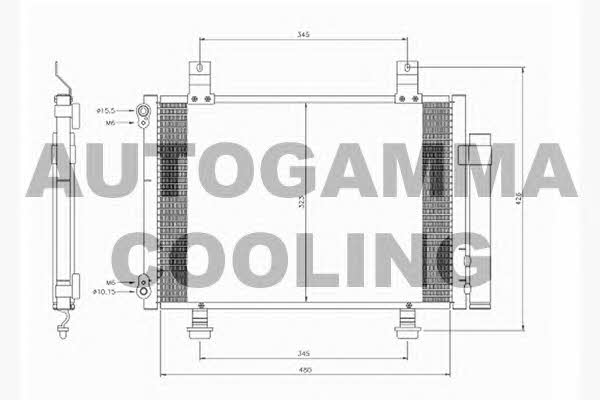 Autogamma 104779 Cooler Module 104779: Buy near me in Poland at 2407.PL - Good price!