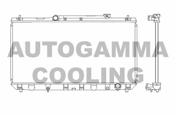 Autogamma 102354 Радіатор охолодження двигуна 102354: Приваблива ціна - Купити у Польщі на 2407.PL!