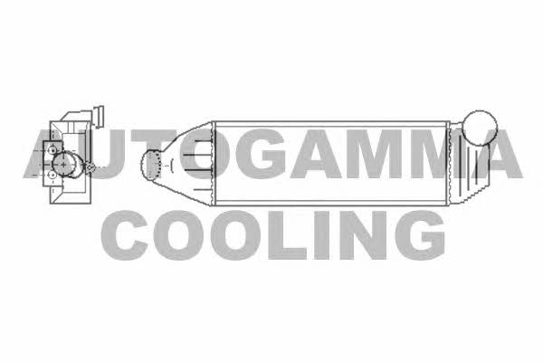 Autogamma 102402 Intercooler, charger 102402: Buy near me in Poland at 2407.PL - Good price!