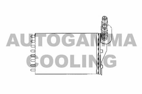 Autogamma 102416 Heat exchanger, interior heating 102416: Buy near me in Poland at 2407.PL - Good price!