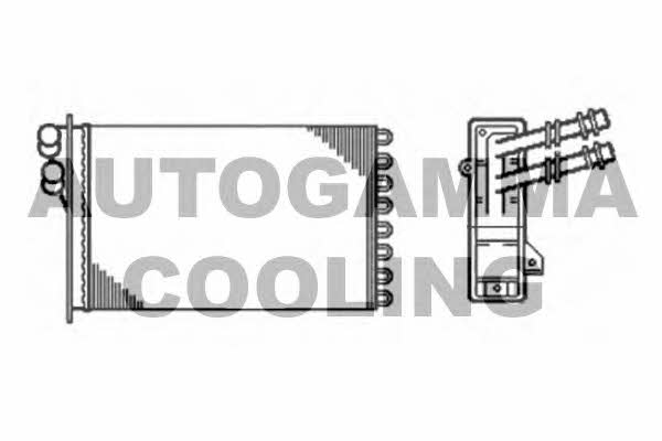 Autogamma 102422 Heat exchanger, interior heating 102422: Buy near me in Poland at 2407.PL - Good price!