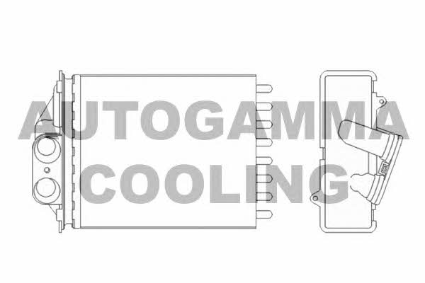 Autogamma 104804 Heat exchanger, interior heating 104804: Buy near me in Poland at 2407.PL - Good price!