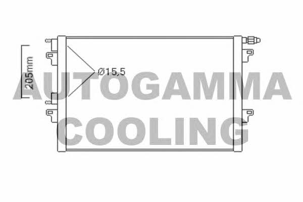 Autogamma 104830 Радиатор кондиционера (Конденсатор) 104830: Отличная цена - Купить в Польше на 2407.PL!