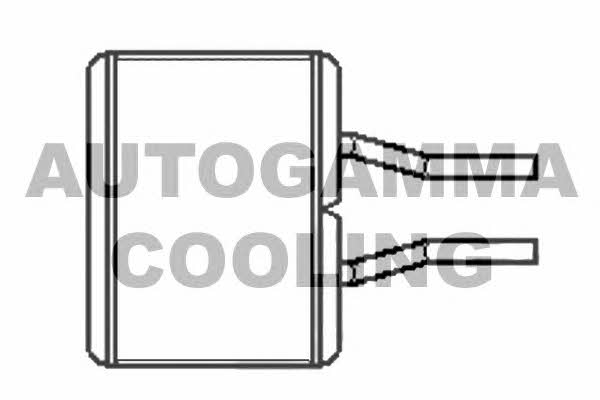 Autogamma 104879 Heat exchanger, interior heating 104879: Buy near me in Poland at 2407.PL - Good price!