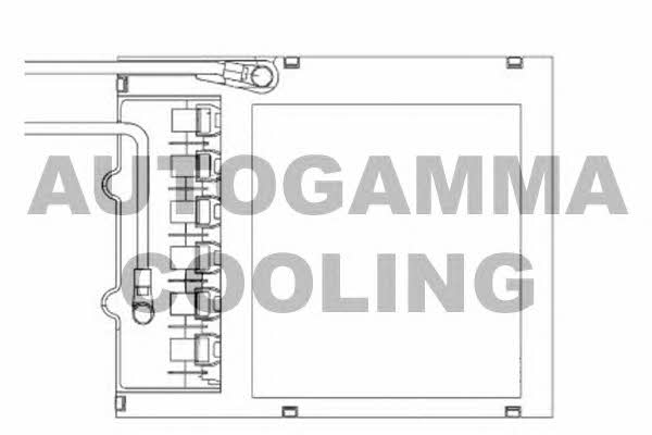 Autogamma 104883 Радіатор опалювача салону 104883: Приваблива ціна - Купити у Польщі на 2407.PL!