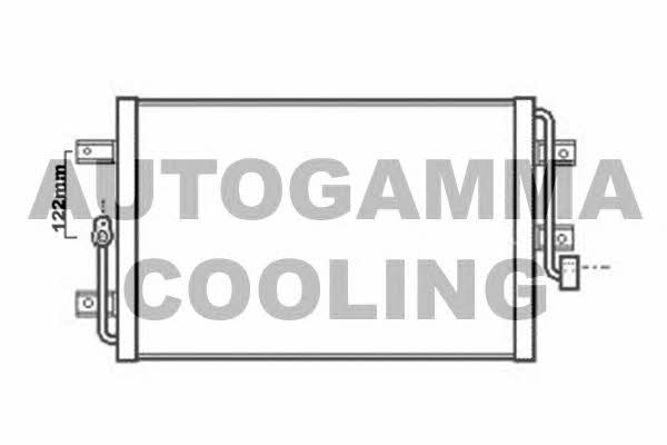 Autogamma 104897 Радиатор кондиционера (Конденсатор) 104897: Отличная цена - Купить в Польше на 2407.PL!