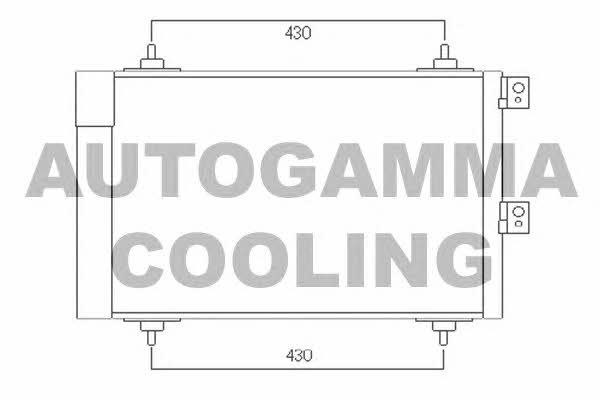 Autogamma 104899 Cooler Module 104899: Buy near me in Poland at 2407.PL - Good price!