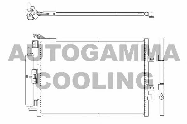 Autogamma 104916 Cooler Module 104916: Buy near me in Poland at 2407.PL - Good price!