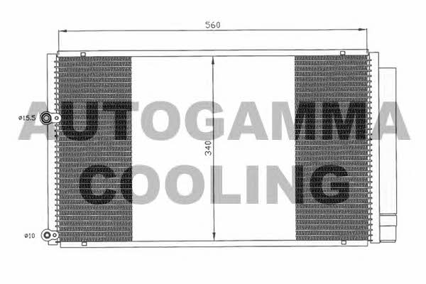 Autogamma 104922 Cooler Module 104922: Buy near me in Poland at 2407.PL - Good price!