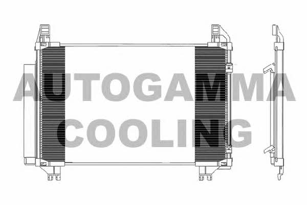 Autogamma 104924 Радиатор кондиционера (Конденсатор) 104924: Отличная цена - Купить в Польше на 2407.PL!