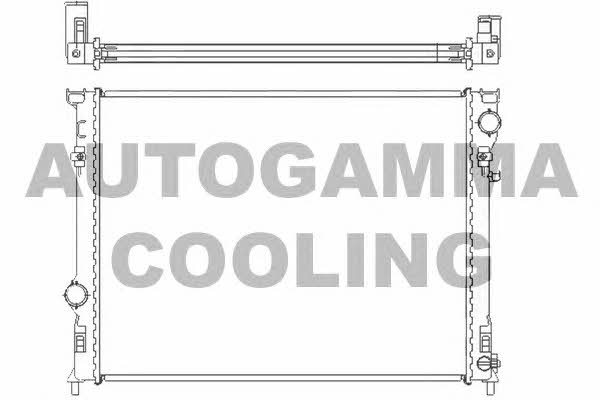 Autogamma 104925 Kühler motorkühlung 104925: Kaufen Sie zu einem guten Preis in Polen bei 2407.PL!