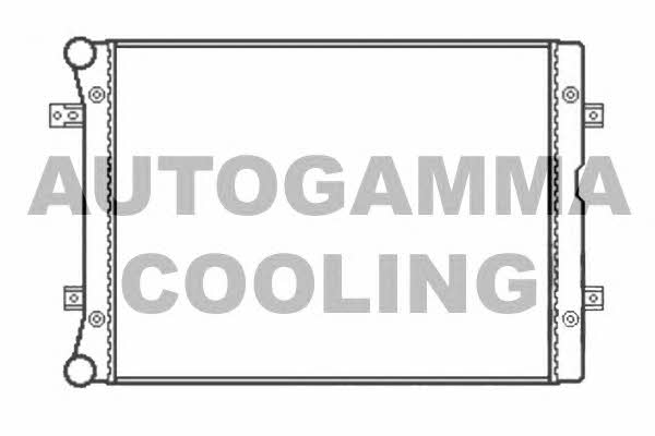 Autogamma 104927 Радиатор охлаждения двигателя 104927: Отличная цена - Купить в Польше на 2407.PL!