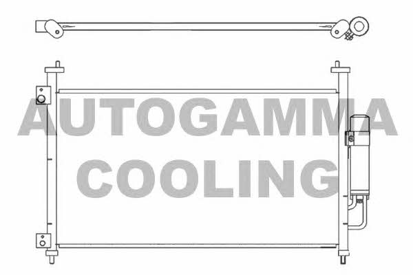 Autogamma 104950 Cooler Module 104950: Buy near me in Poland at 2407.PL - Good price!