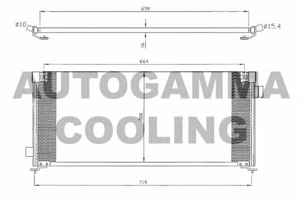 Autogamma 105026 Cooler Module 105026: Buy near me at 2407.PL in Poland at an Affordable price!