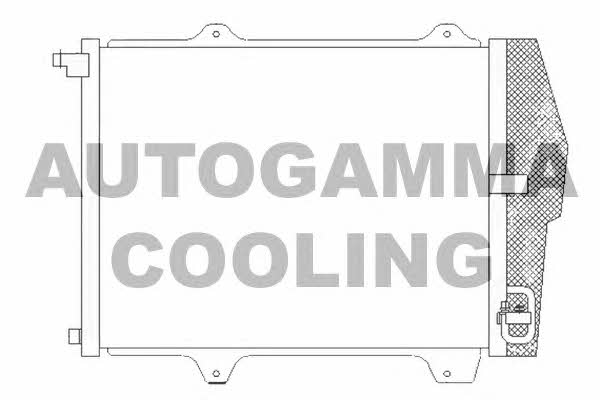 Autogamma 105028 Радиатор кондиционера (Конденсатор) 105028: Отличная цена - Купить в Польше на 2407.PL!