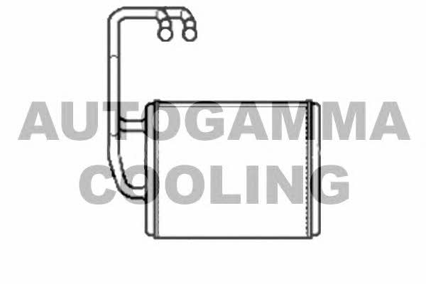 Autogamma 105063 Heat exchanger, interior heating 105063: Buy near me at 2407.PL in Poland at an Affordable price!