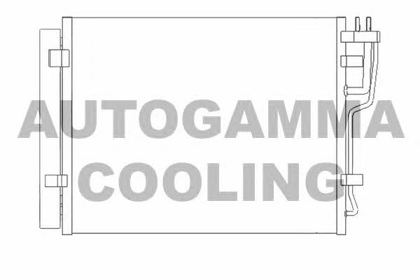 Autogamma 105075 Радиатор кондиционера (Конденсатор) 105075: Отличная цена - Купить в Польше на 2407.PL!