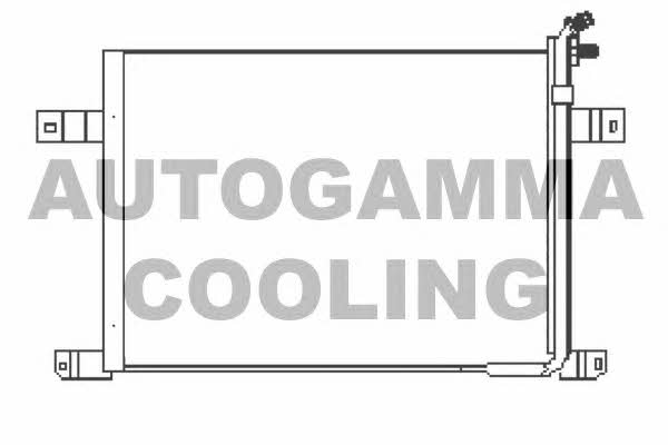 Autogamma 105078 Радиатор кондиционера (Конденсатор) 105078: Купить в Польше - Отличная цена на 2407.PL!