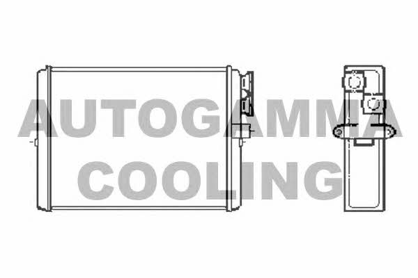Autogamma 102552 Heat exchanger, interior heating 102552: Buy near me in Poland at 2407.PL - Good price!