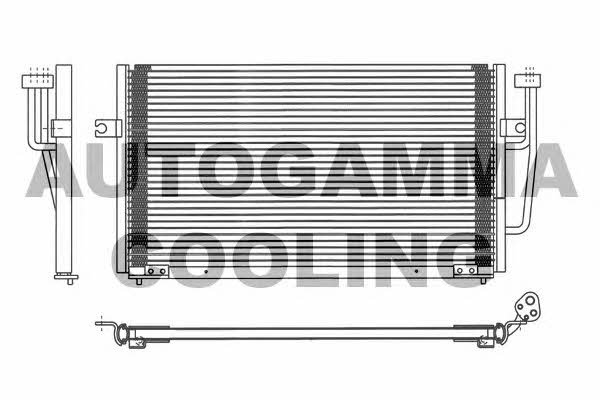 Autogamma 102565 Радиатор кондиционера (Конденсатор) 102565: Купить в Польше - Отличная цена на 2407.PL!
