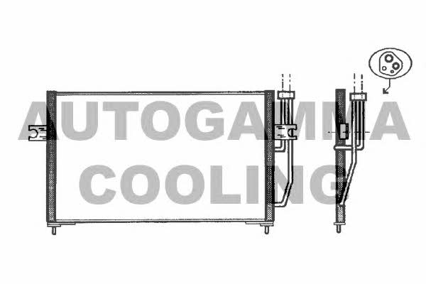 Autogamma 102566 Радиатор кондиционера (Конденсатор) 102566: Отличная цена - Купить в Польше на 2407.PL!