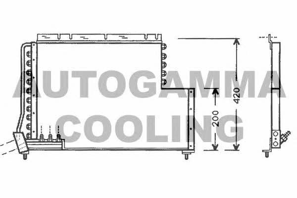 Autogamma 102567 Cooler Module 102567: Buy near me at 2407.PL in Poland at an Affordable price!