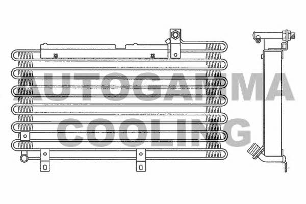 Autogamma 102598 Радиатор кондиционера (Конденсатор) 102598: Отличная цена - Купить в Польше на 2407.PL!