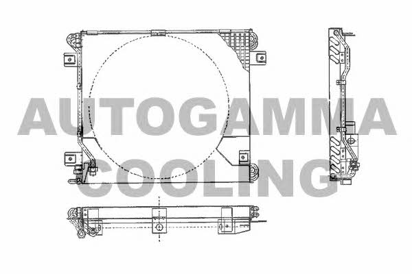 Autogamma 102607 Cooler Module 102607: Buy near me in Poland at 2407.PL - Good price!