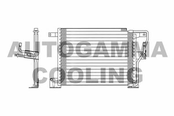 Autogamma 102621 Радиатор кондиционера (Конденсатор) 102621: Купить в Польше - Отличная цена на 2407.PL!