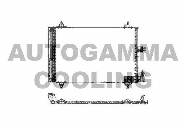 Autogamma 102627 Cooler Module 102627: Buy near me in Poland at 2407.PL - Good price!