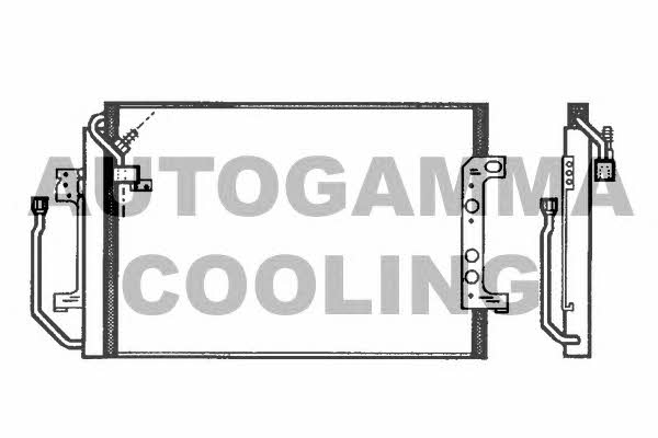 Autogamma 102695 Радиатор кондиционера (Конденсатор) 102695: Отличная цена - Купить в Польше на 2407.PL!