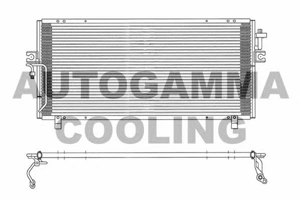 Autogamma 102726 Радиатор кондиционера (Конденсатор) 102726: Отличная цена - Купить в Польше на 2407.PL!