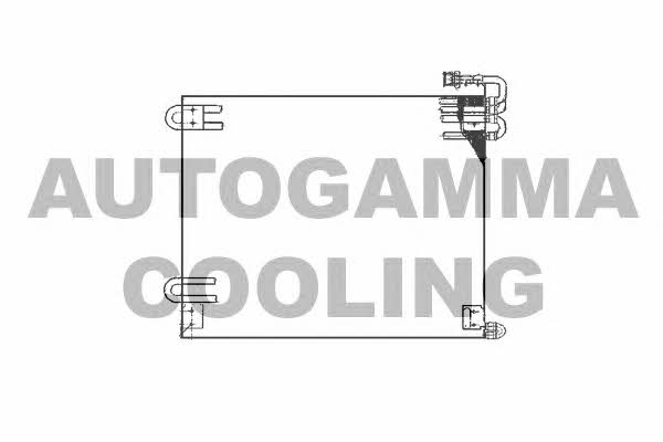 Autogamma 102733 Радиатор кондиционера (Конденсатор) 102733: Отличная цена - Купить в Польше на 2407.PL!