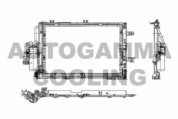 Autogamma 102737 Cooler Module 102737: Buy near me in Poland at 2407.PL - Good price!