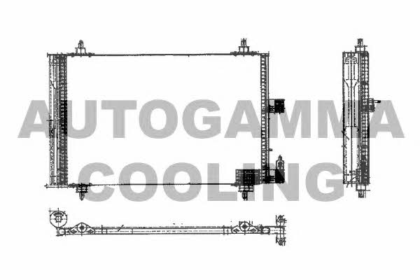 Autogamma 102748 Cooler Module 102748: Buy near me in Poland at 2407.PL - Good price!