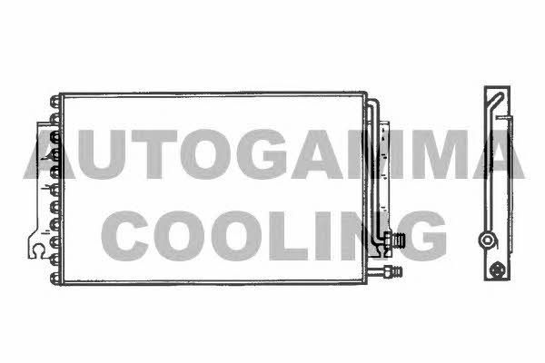 Autogamma 102758 Радиатор кондиционера (Конденсатор) 102758: Отличная цена - Купить в Польше на 2407.PL!