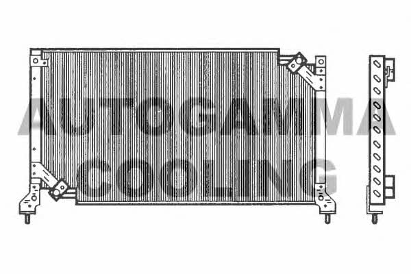 Autogamma 102788 Радиатор кондиционера (Конденсатор) 102788: Отличная цена - Купить в Польше на 2407.PL!