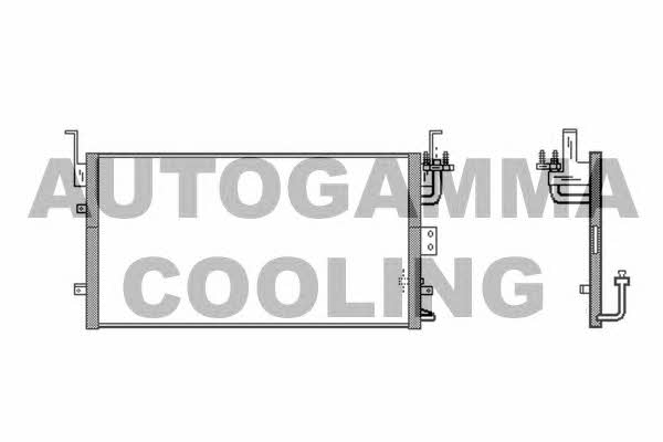 Autogamma 105150 Радиатор кондиционера (Конденсатор) 105150: Отличная цена - Купить в Польше на 2407.PL!