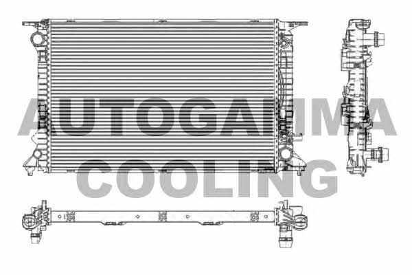 Autogamma 105159 Kühler motorkühlung 105159: Kaufen Sie zu einem guten Preis in Polen bei 2407.PL!