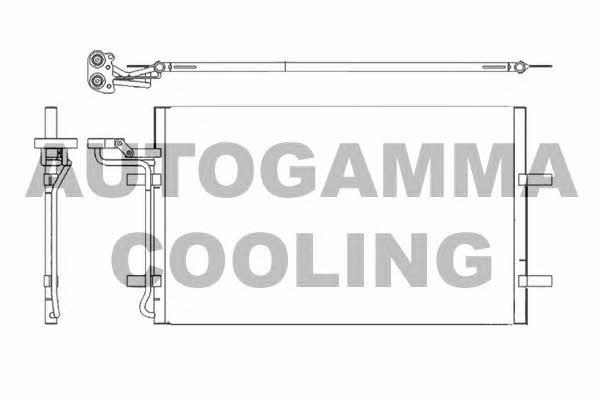Autogamma 105199 Cooler Module 105199: Buy near me in Poland at 2407.PL - Good price!