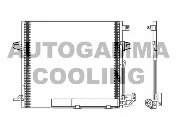 Autogamma 105203 Радиатор кондиционера (Конденсатор) 105203: Отличная цена - Купить в Польше на 2407.PL!