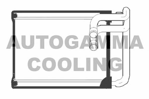 Autogamma 105276 Heat exchanger, interior heating 105276: Buy near me in Poland at 2407.PL - Good price!