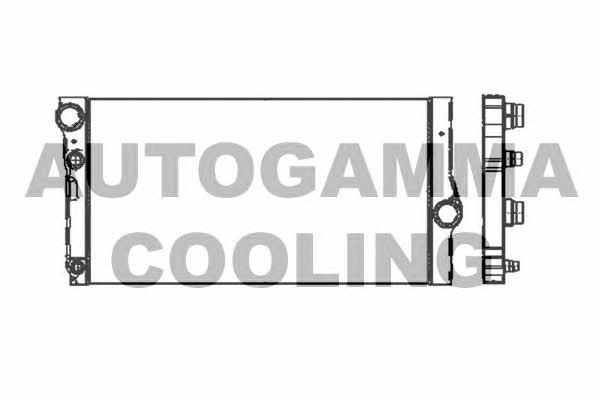 Autogamma 105309 Радиатор охлаждения двигателя 105309: Отличная цена - Купить в Польше на 2407.PL!