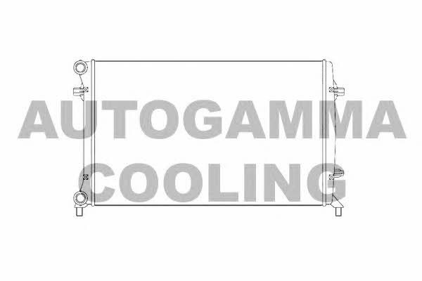 Autogamma 105324 Radiator, engine cooling 105324: Buy near me in Poland at 2407.PL - Good price!