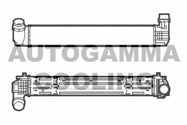 Autogamma 105339 Intercooler, charger 105339: Buy near me in Poland at 2407.PL - Good price!